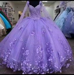 X1 Purple Quiseañera Dress