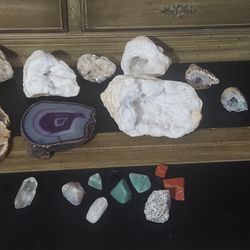 Set Of Assorted Crystals And Gemstones