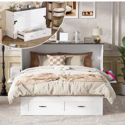 Unopened Queen Murphy Cabinet Bed – 3 Boxes – $300 OBO (Pickup Only)