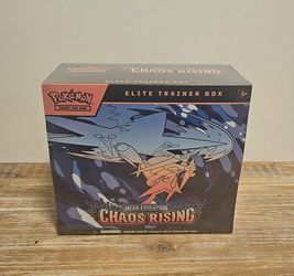 Sealed Pokemon Mega Evolution Chaos Rising Elite Trainer Box ETB Fennekin Promo 080