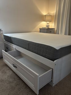 Size Full Bed And Mattress And Including Night Stands. 