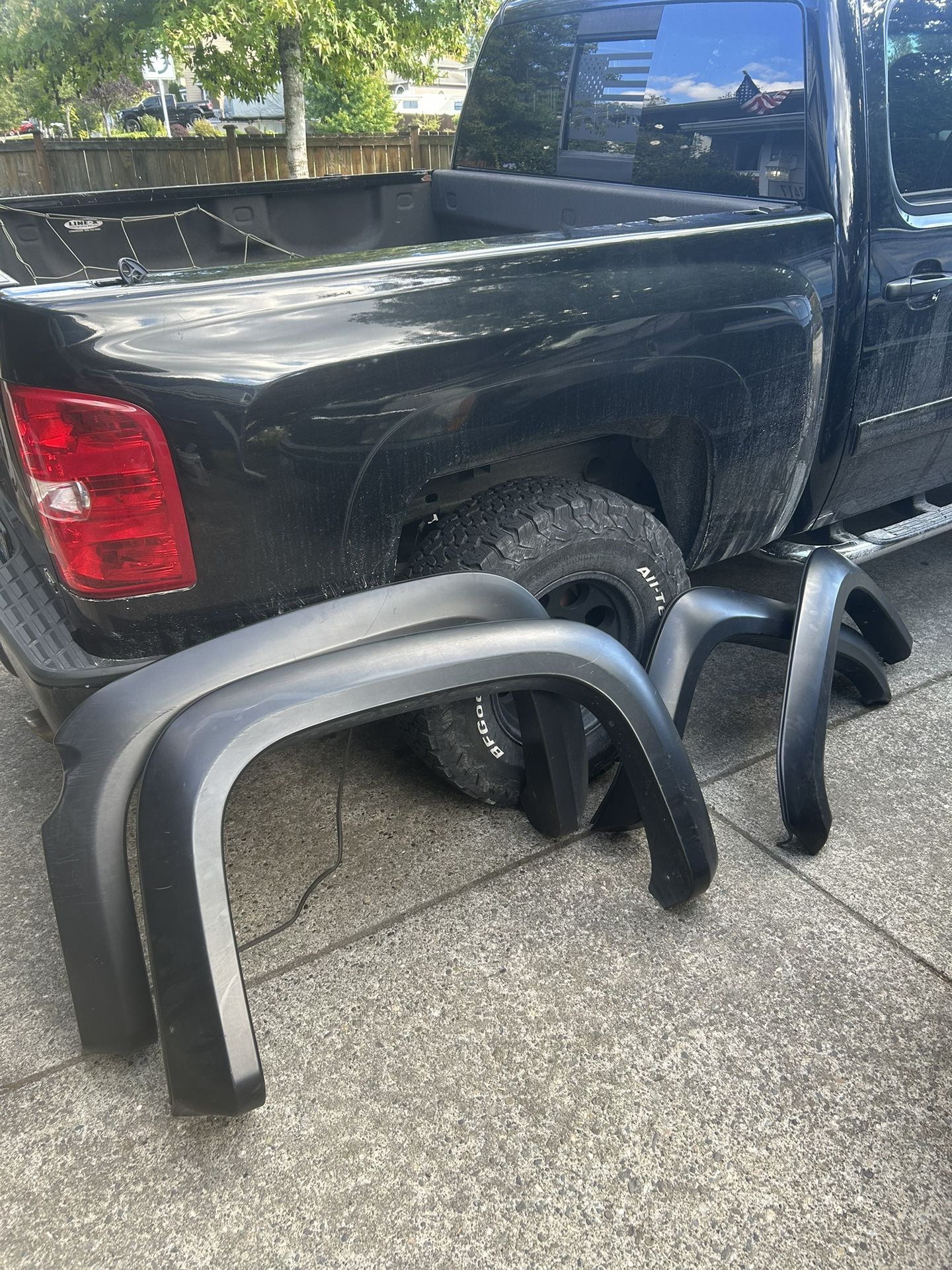 Silverado Short Bed Fender flares