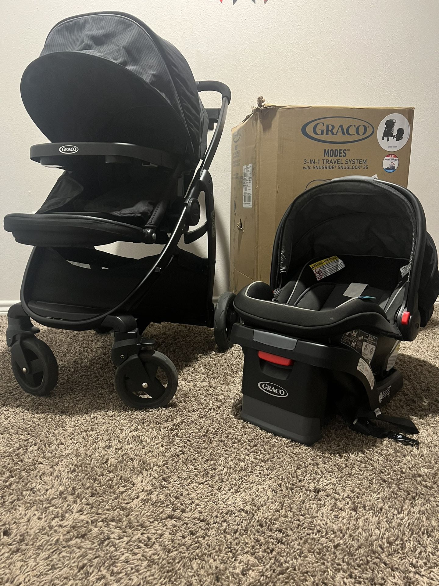 Graco Modes Travel System, Stroller and Car Seat Combo, Dayton for Sale
