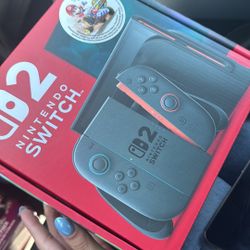 Nintendo Switch 2 With Mario Kart Game 