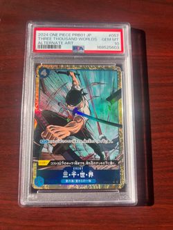 One Piece PRB01 Three Thousand Worlds Alternate Art PSA 10 Pokemon card cards tcg