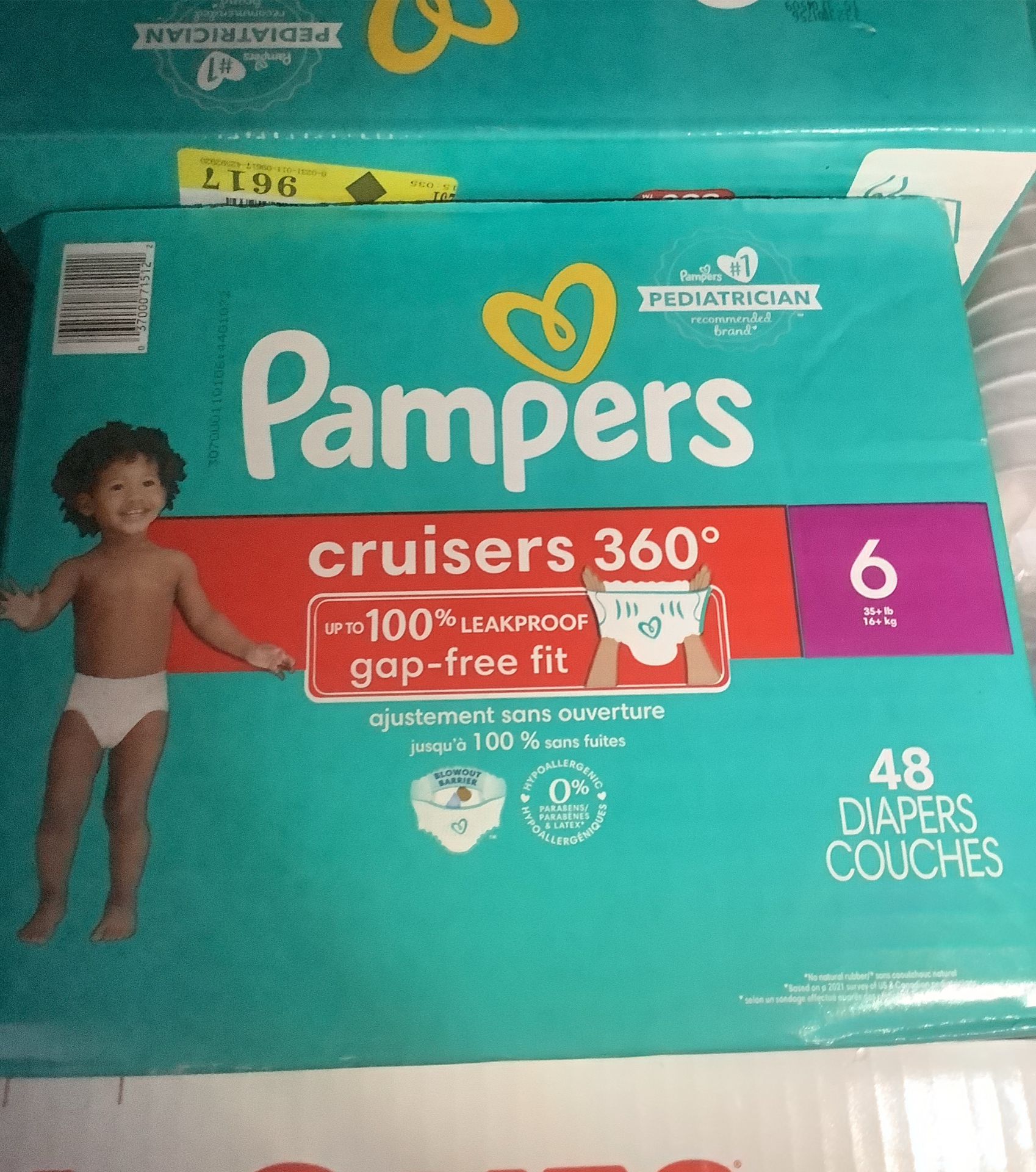 Pampers Size 6 $23 FIRM