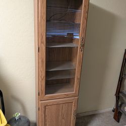 Curio Cabinet Display Shelf Shelves 