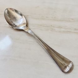 Vintage TOWLE Hamilton Stainless Germany Soup Spoon 7” Satin Hdl Glossy Bwl 18/8
