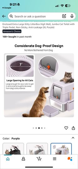 Cat Litter Box Metal