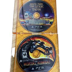 PS3 Mortal Kombat & South Park Stick Of Truth