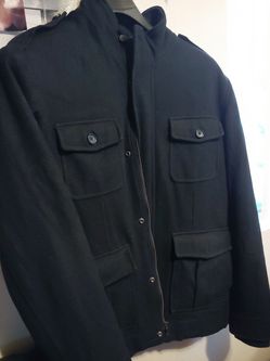 Men's pea coat