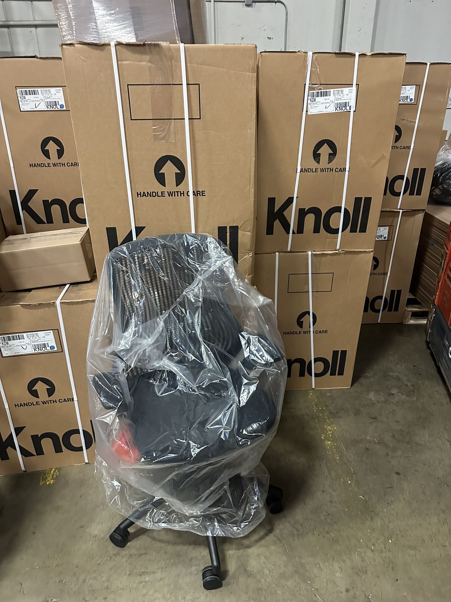 Knoll Regeneration Chair! Brand New! We Also Have Standing Desks, Monitor Arms, Monitors, And More!