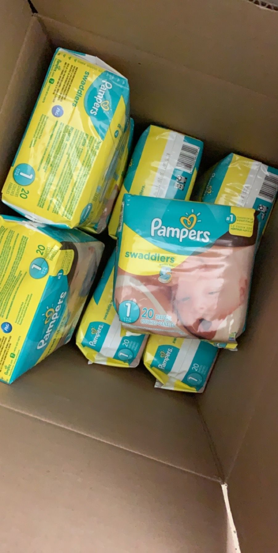 200 Pampers Diapers