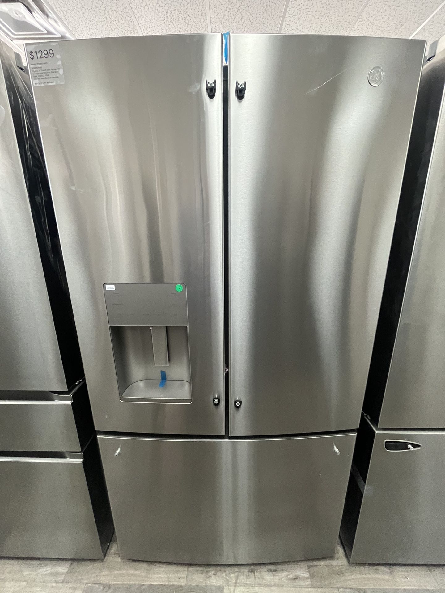 ONLY $1299 (MSRP $2699) GE French Door Refrigerator 
