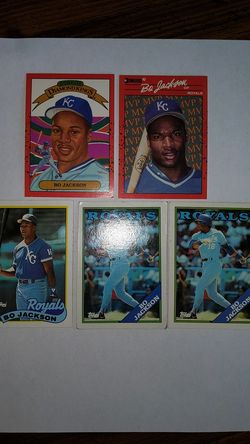 Bo Jackson trading cards