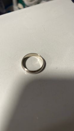 14k white gold ring