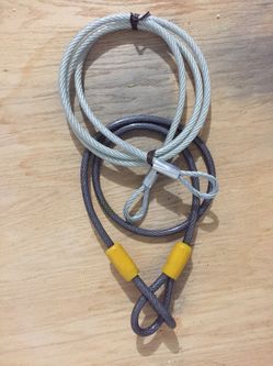Steel security cable