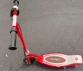 Red Razor Electric Scooter