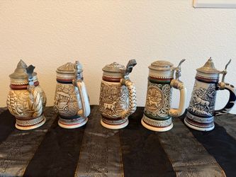 Beer stein collection