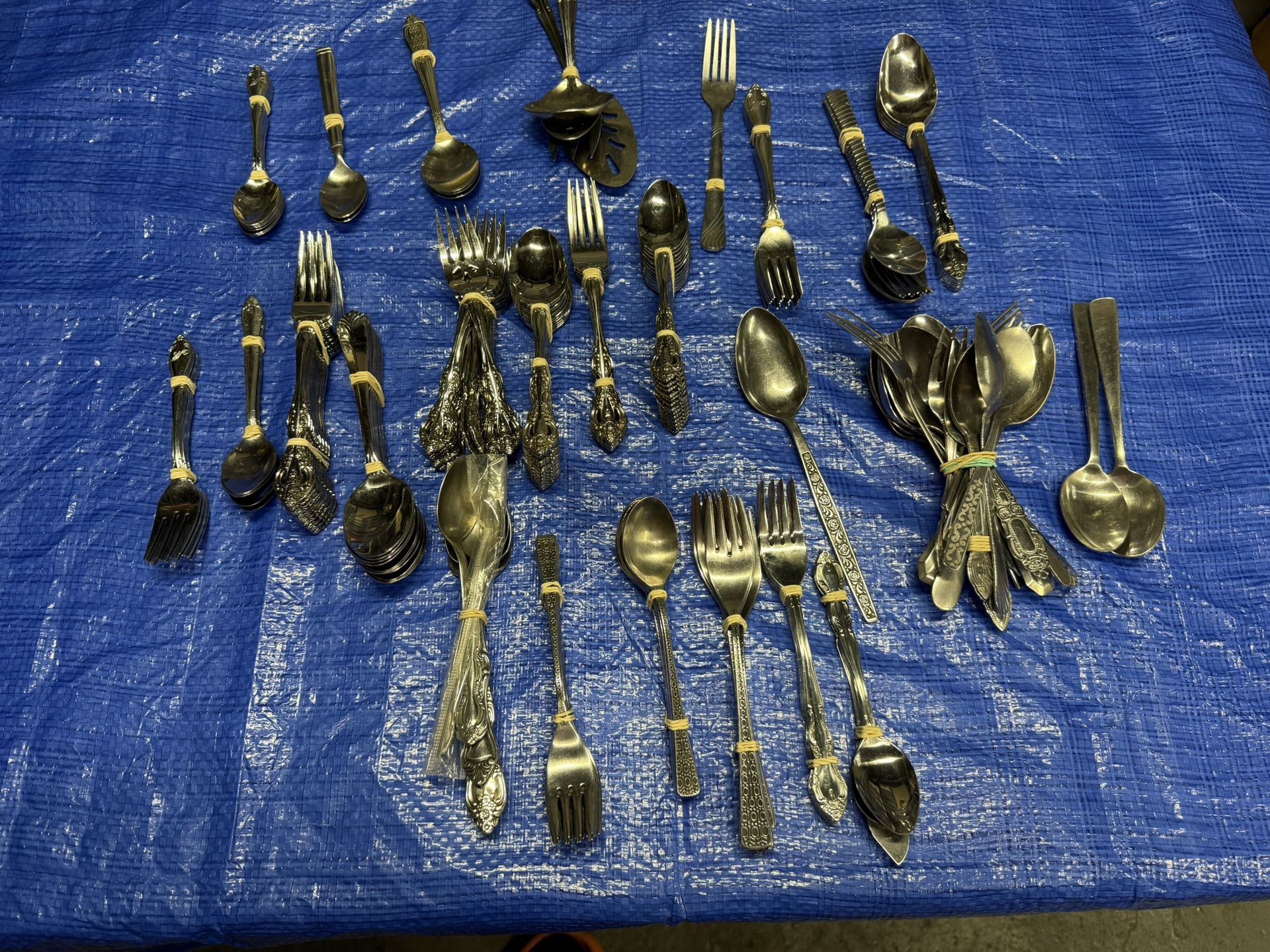 Spoons & forks with nice designs.