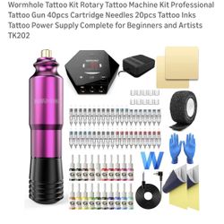 Tattoo machine Gun Kit Wireless ($40)