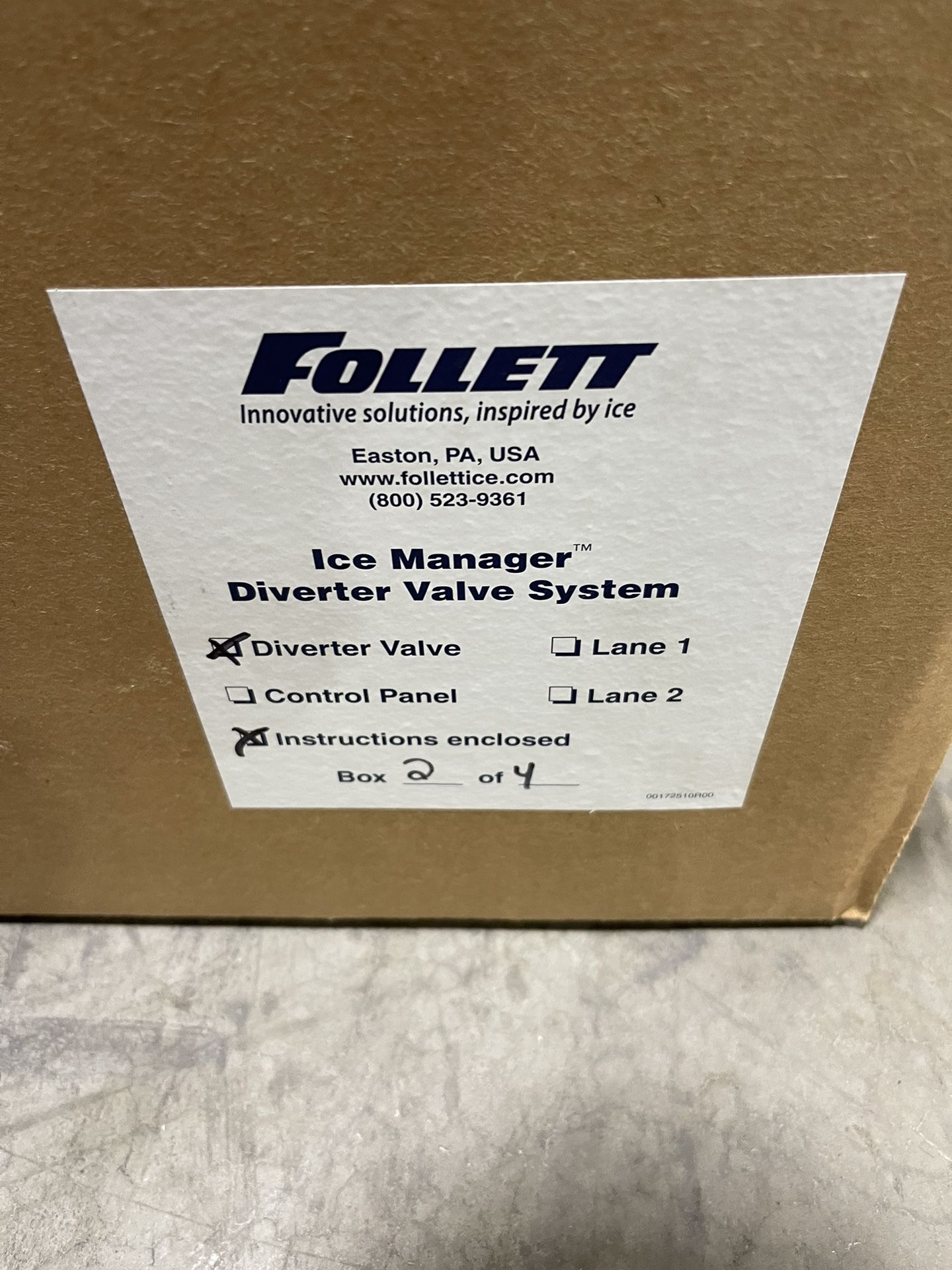 Follett Ice Diverter