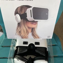 VR headset With Headphones