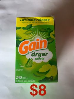 Gain Dryer Sheets