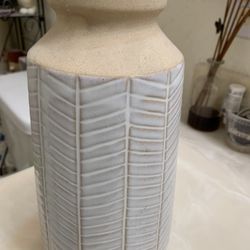 Vase-  10.5” Tall.   $8.00.   Chino, Ca