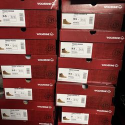 WOLVERINE SOFT TOE BOOTS MOST SIZES AVAILABLE