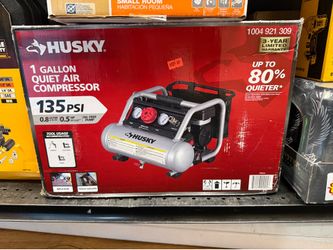 Husky 1 gal air compressor new