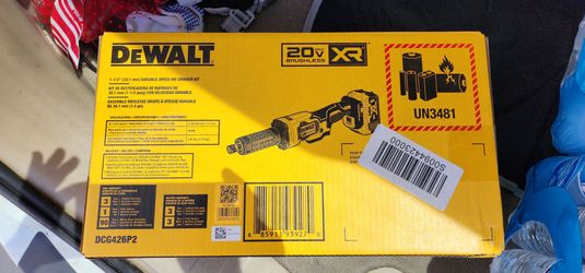 Dewalt 
20V MAX Brushless Die Grinder with (2) 5.0 Ah Batteries & Charger (New)