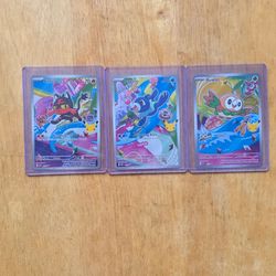 First Partner Illustration Collection Series 1 Alola Starters