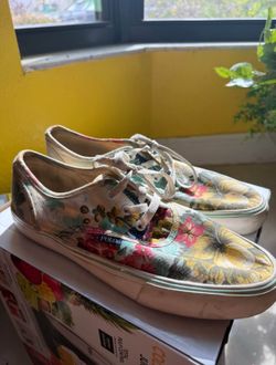 Polo Floral Canvas Shoes, Men’s 10