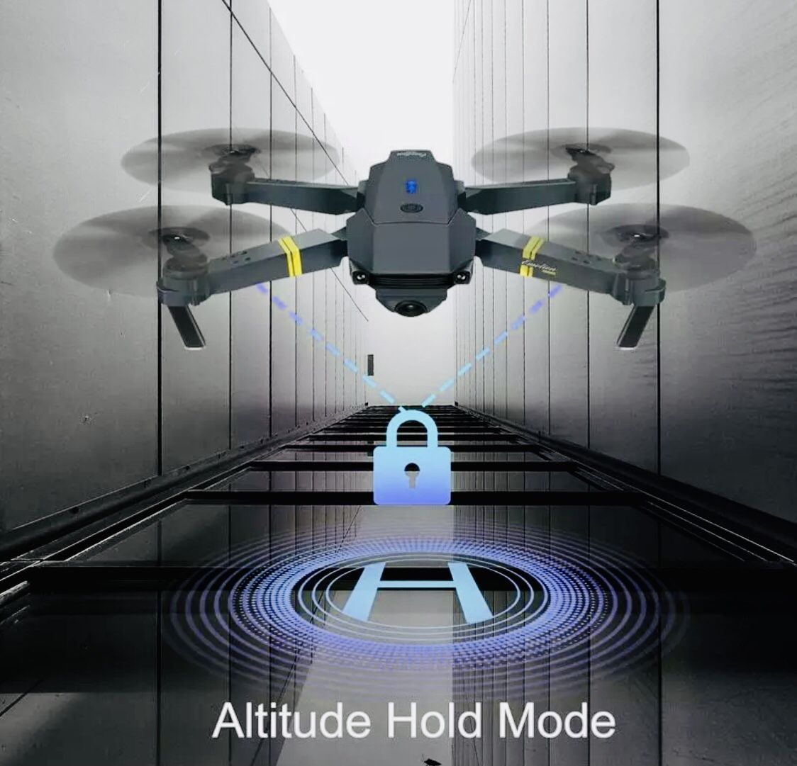 Quadcopter Drone with Camera Live Video EACHINE E58 WiFi FPV Wide Angle 720P HD 💎No Delivery 💎