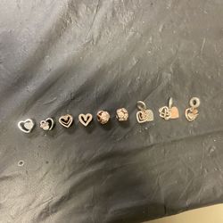 9 Authentic Pandora Charms