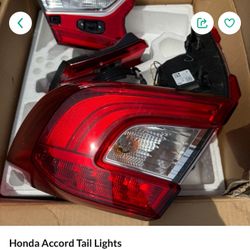 2020 Honda Accord Tail lights