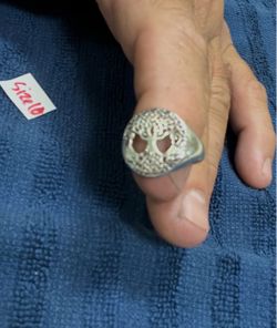 925 Sterling Silver Tree of Life Ring For Wedding Size 10