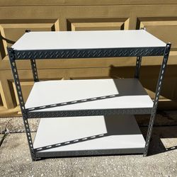 36"H Garage Shelving Storage Shelves