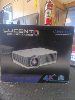 Projector LUCENT TECHNOLOGIES UHD 4K 3D PROJECTOR