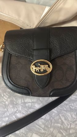 Almost New Coach Georgie Saddle
