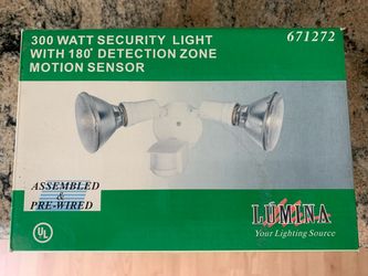 2 New Security  Sensor Lights