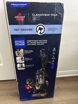 🚨 FREE DELIVERY! BRAND NEW Bissell CleanView Max Lift-Off Pet Vacuum (Sealed Box)