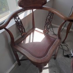 Two Rosewood Chairs