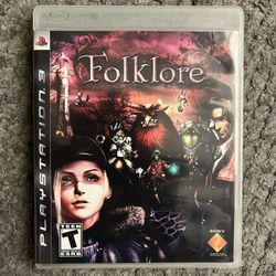 Sony PlayStation 3 “Folklore” Video Game 