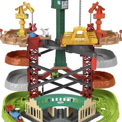 Thomas And Friends Trains And Cranes Play Set