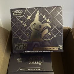 Paldean Fates Pokemon Center Exclusive Elite Trainer Box (ETB) - Sealed/New