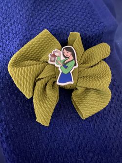 Mulan hair bow