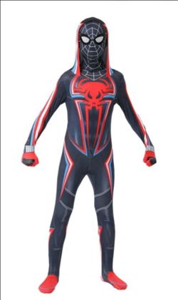 Spider-Man Miles Morales 2099 Kids Costume - 110 Size - (5 Available) Selling Out Fast!!!
