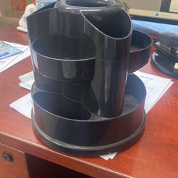 Rotating Pencil Organizer For Desk